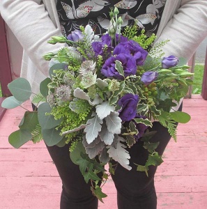 Purple Mixed Bouquet 