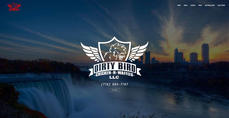 Dirty Bird Chicken website preview